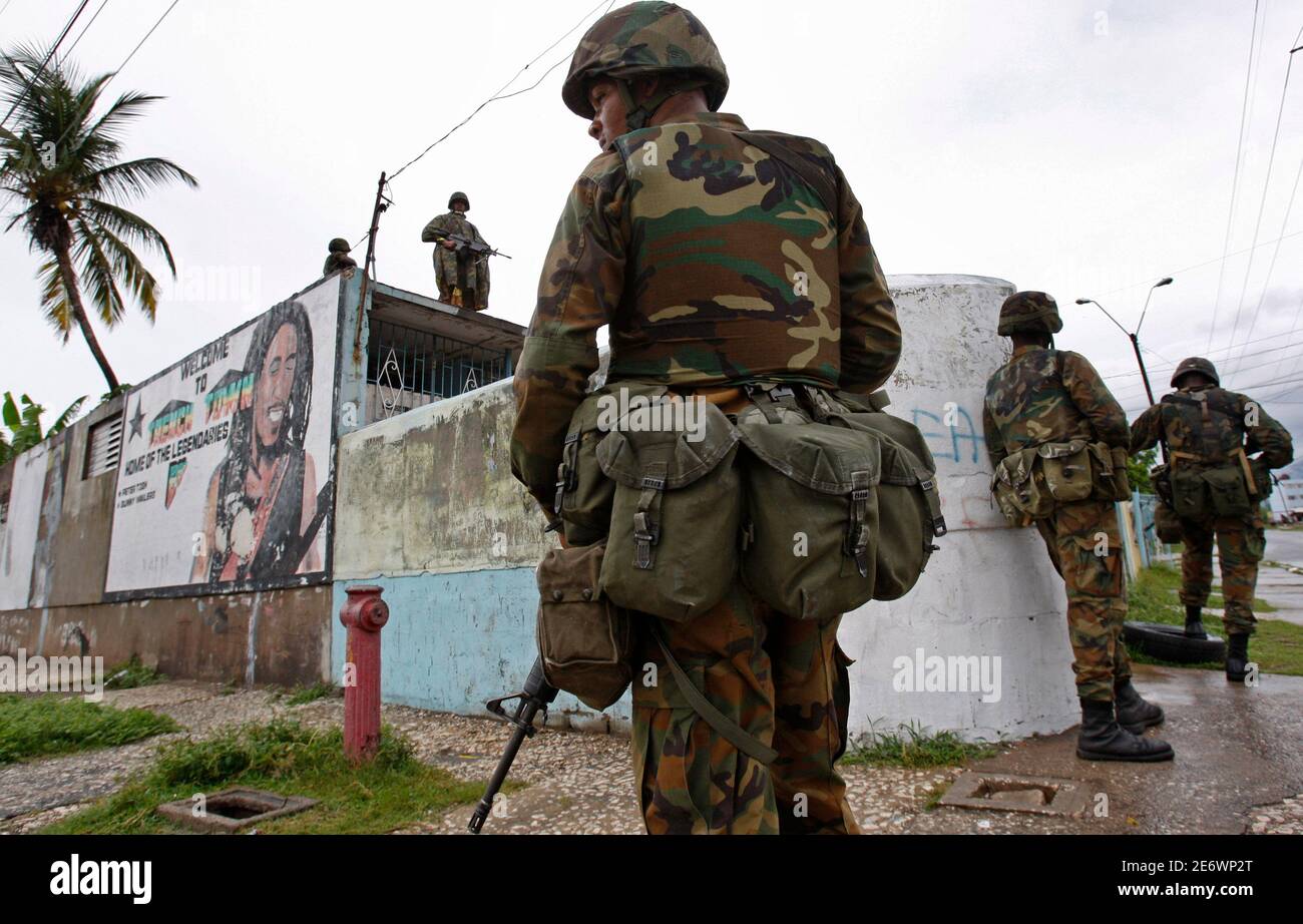 Jamaica defence forces hires stock photography and images Alamy