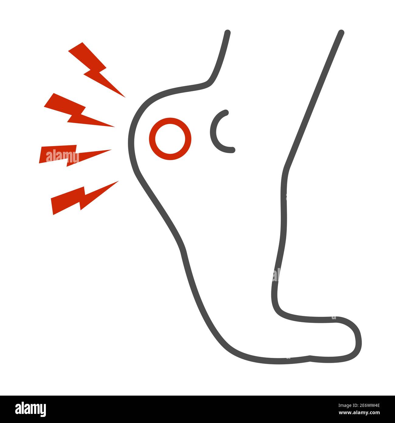 Foot Pain Clipart
