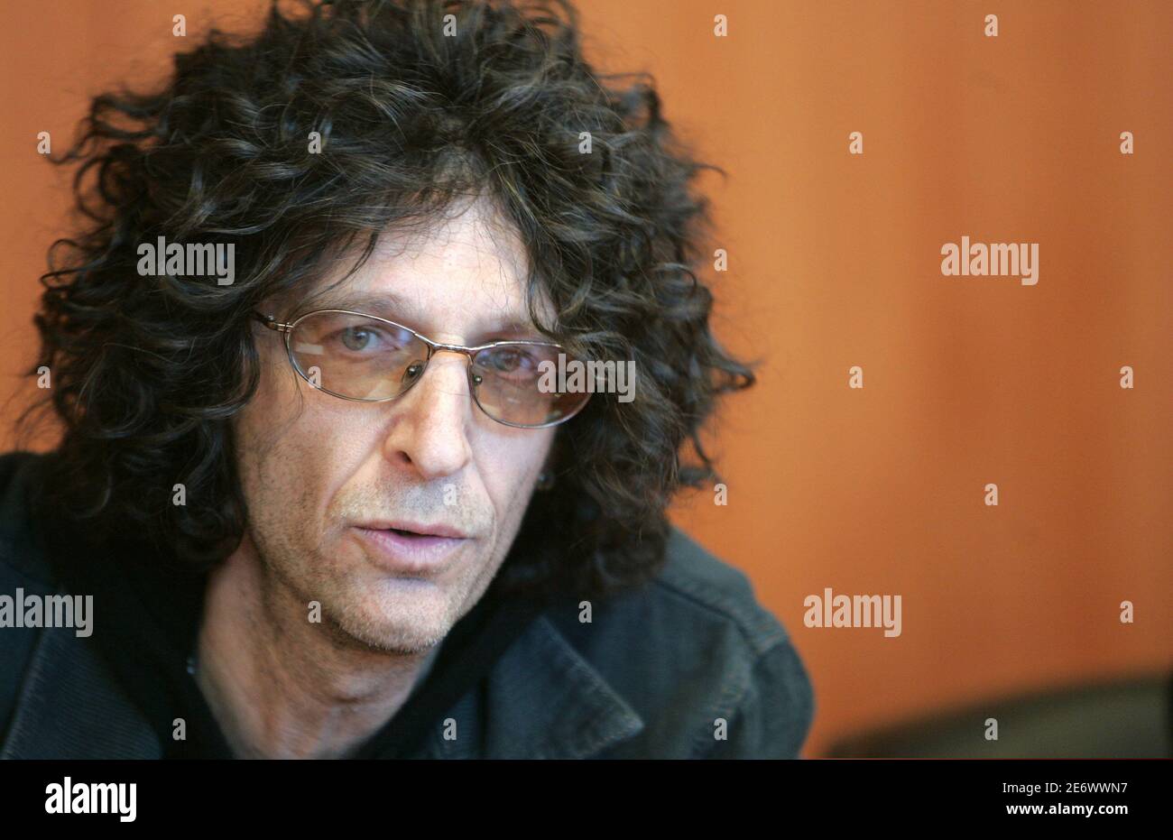 Radio Personality Howard Stern Speaks During A News Conference In New York February 28 2006 Stern Called A News Conference On Tuesday To Announce An Upcoming Lawsuit Against Him By Former Employer