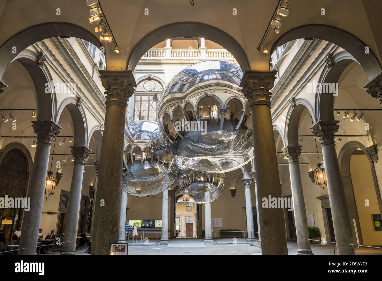 Italy, Tuscany, Florence, historic center listed as World Heritage