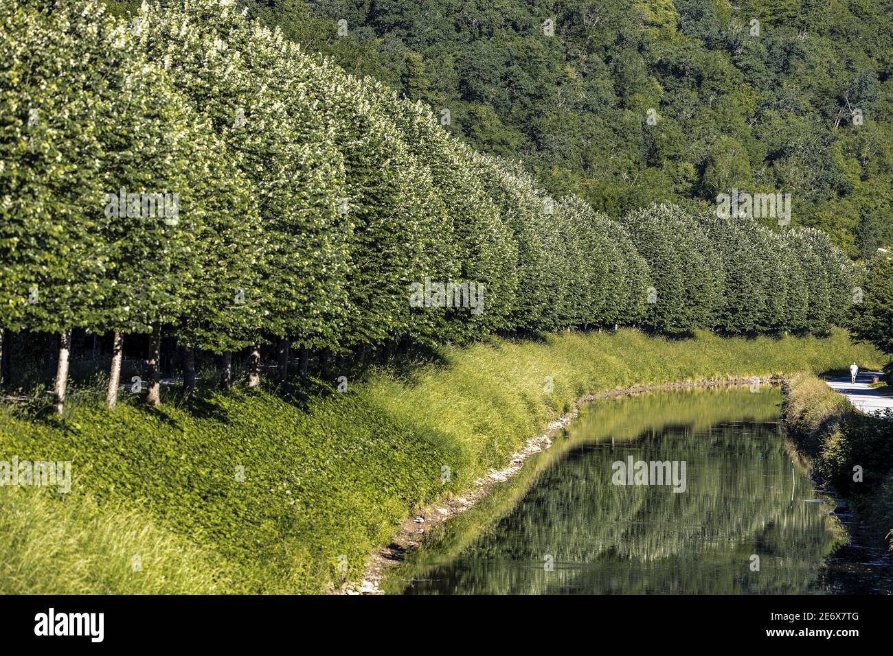 France, Dordogne, White Perigord, Greenway of Perigueux Stock Photo - Alamy