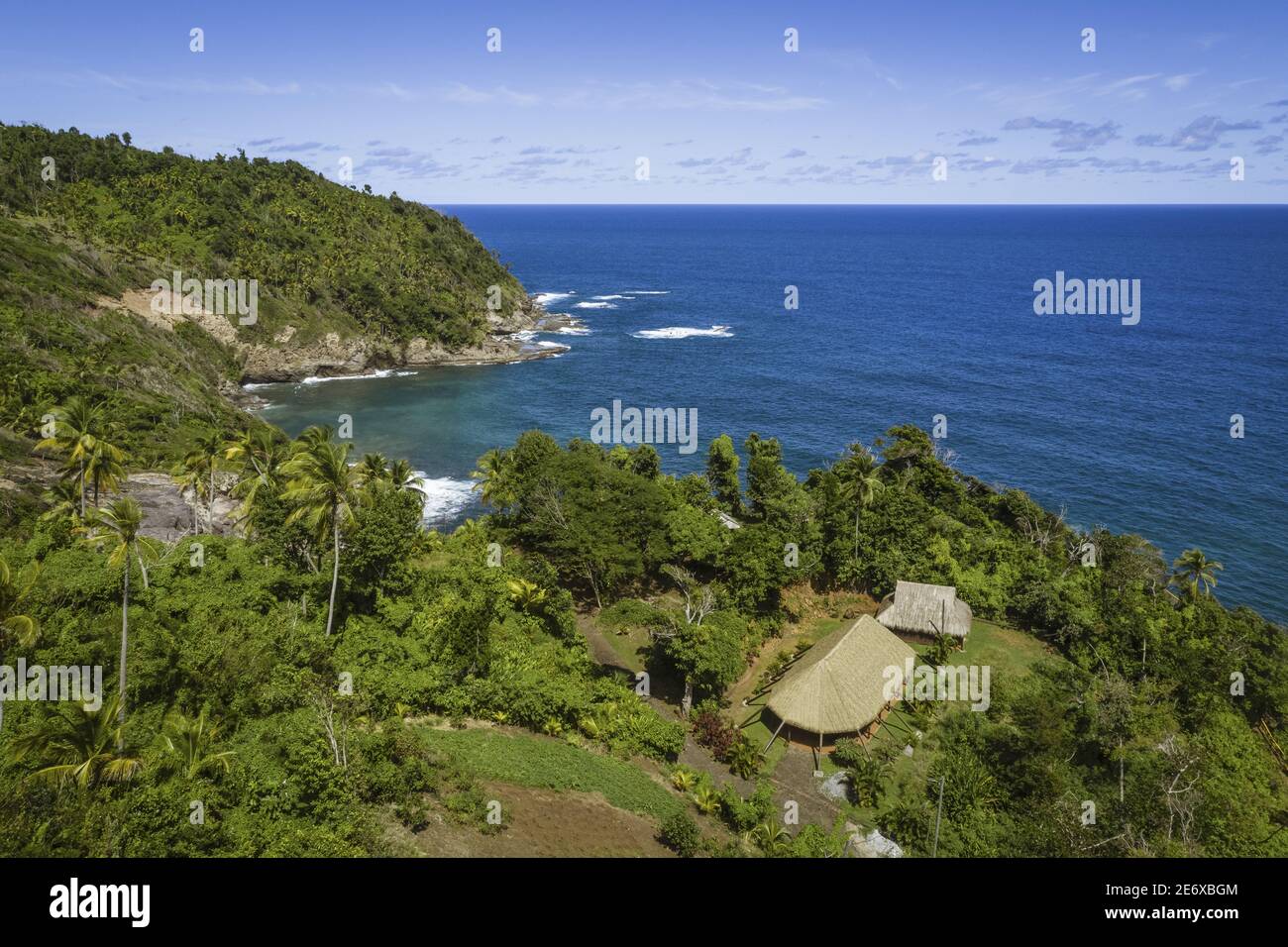 Caribbean, Dominica Island, Salybia, Kalinago Territory, Kalinago