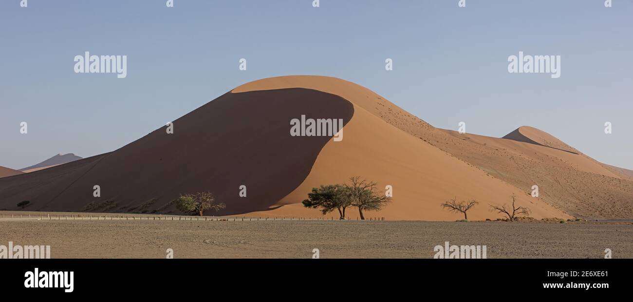 Namibia, Namib desert, Sesriem, the big dune Stock Photo