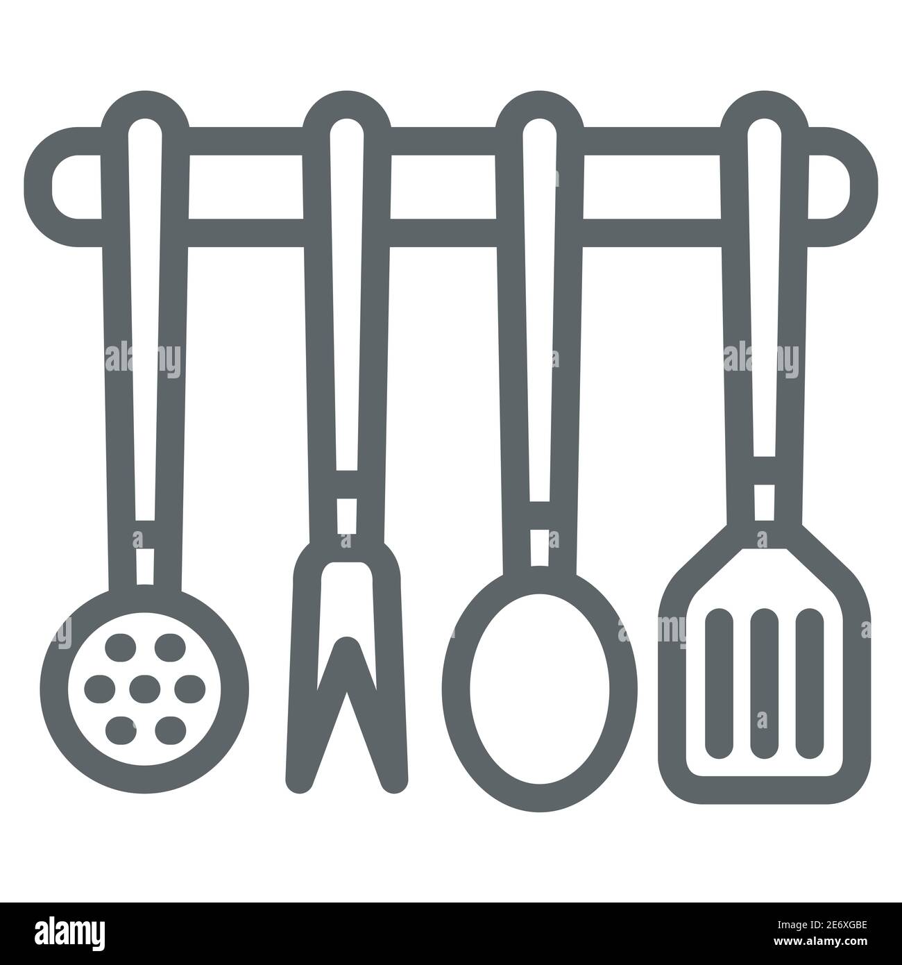 https://c8.alamy.com/comp/2E6XGBE/kitchen-utensils-set-line-icon-kitchen-appliances-concept-cooking-tools-sign-on-white-background-hanging-kitchen-utensils-icon-in-outline-style-for-2E6XGBE.jpg