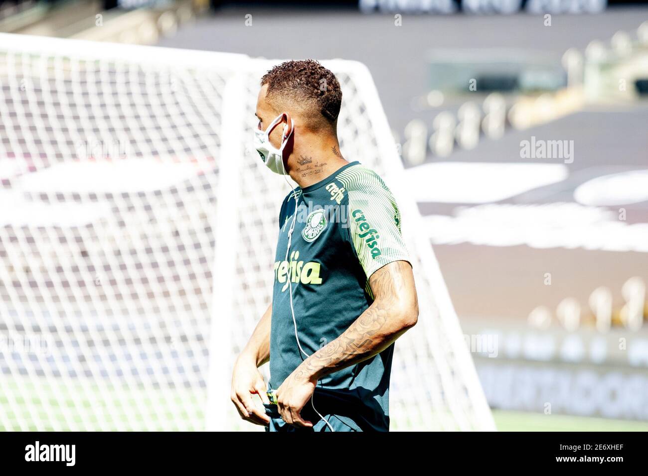 Ciudad De Avellaneda, Argentina. 16th Apr, 2023. Gabriel Hauche of Racing  Club looks on during a Liga Profesional 2023 match between Independiente  and Racing Club at Estadio Libertadores de America. Final Score