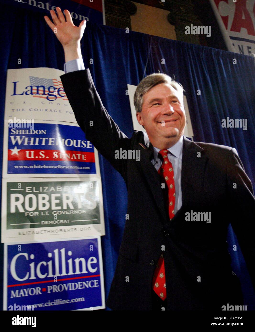 United states senator sheldon whitehouse democrat of rhode island hi