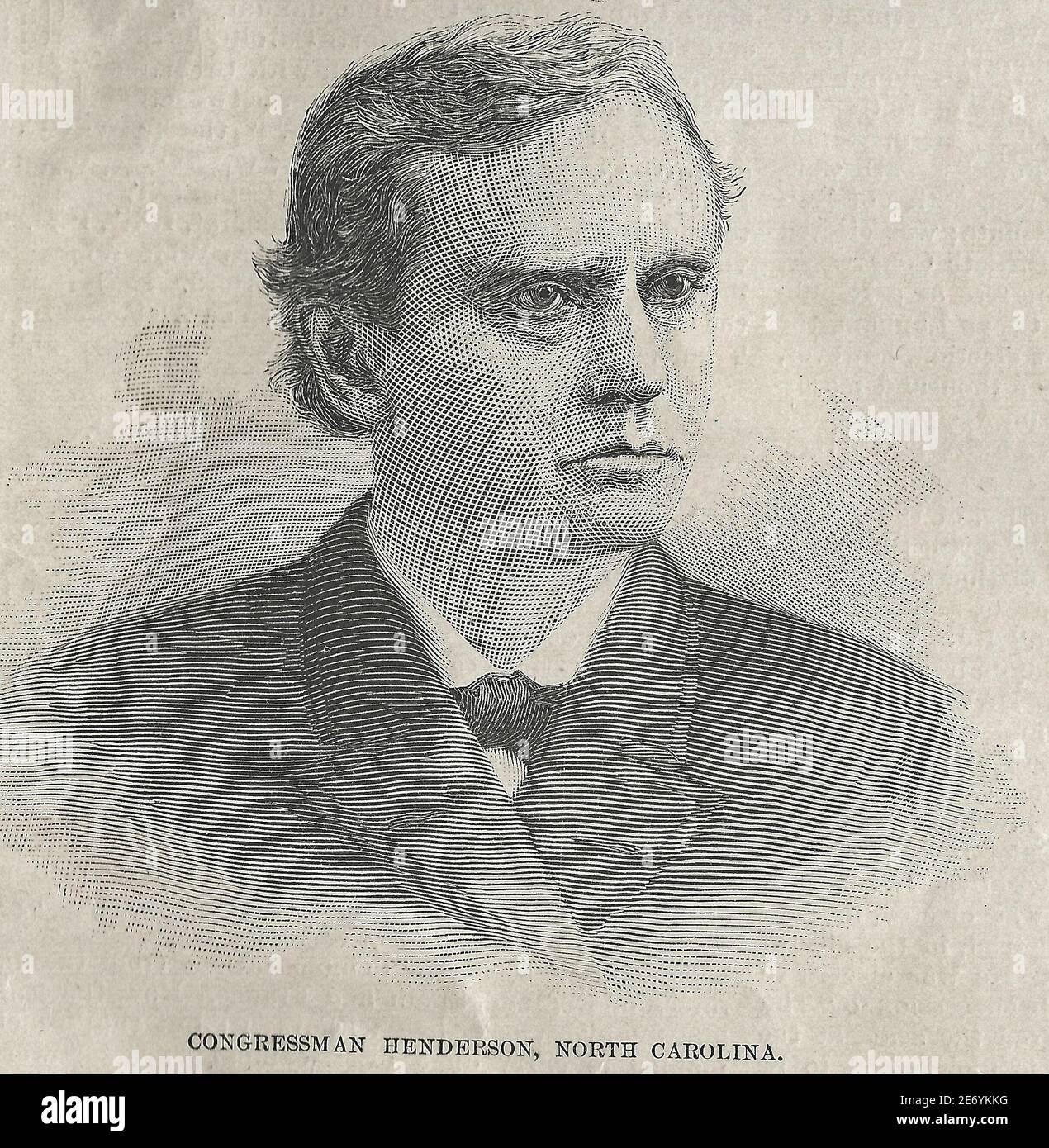 Congressman John Henderson, North Carolina, circa 1890 Stock Photo Alamy