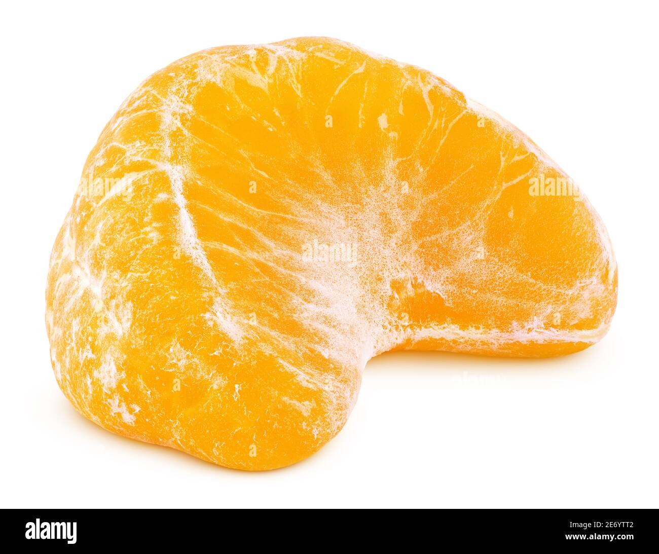 Bright Tangerine on a Clean Background. Tangerine Slices. Peeled Tangerine.  Citrus in Flight. Mandarin Peel Stock Image - Image of juicy, fruits:  207471359