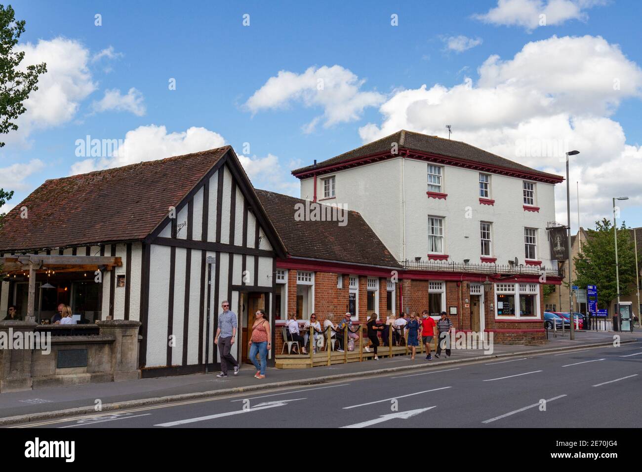 The Lighthouse cocktail bar on Park End Street, Oxford, Oxfordshire, UK. Stock Photo