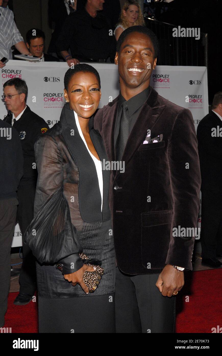 Isaiah Washington and his wife attend the 33rd Annual People’s Choice