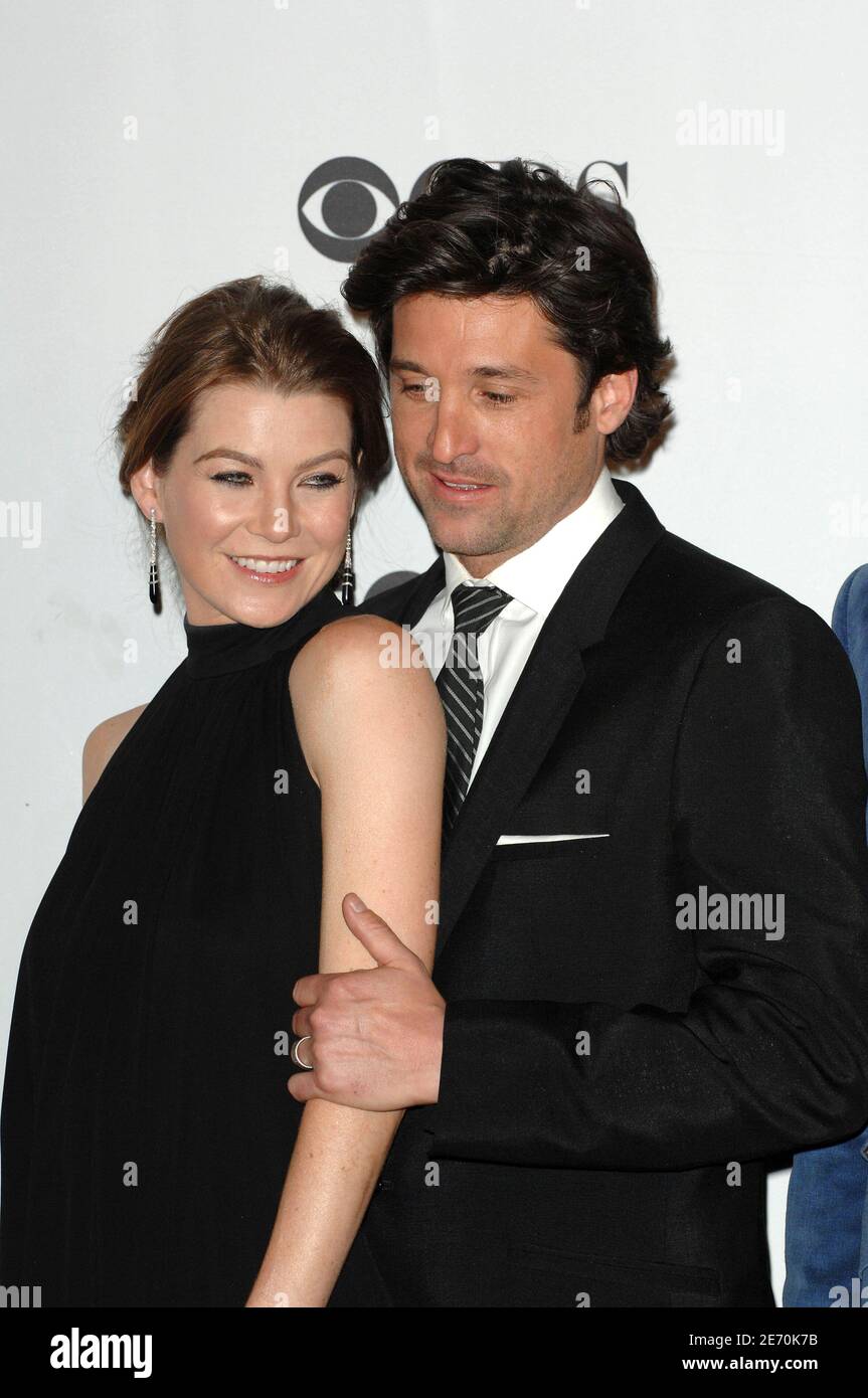 Ellen Pompeo and Patrick Dempsey attend the 33rd Annual People's Choice  Awards held at the Shrine