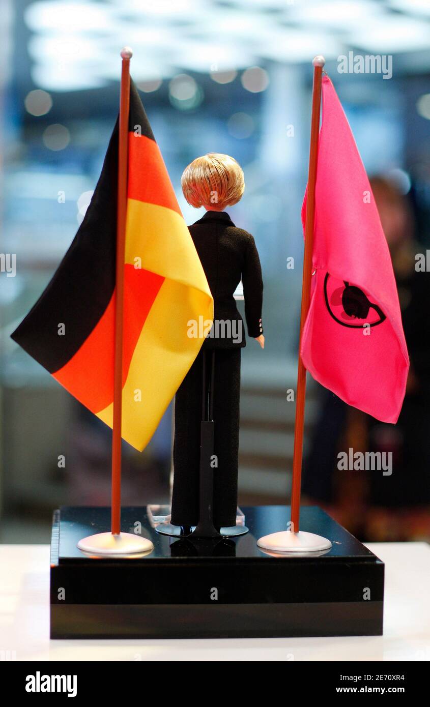 German chancellor angela merkel barbie hi-res stock photography and images  - Alamy