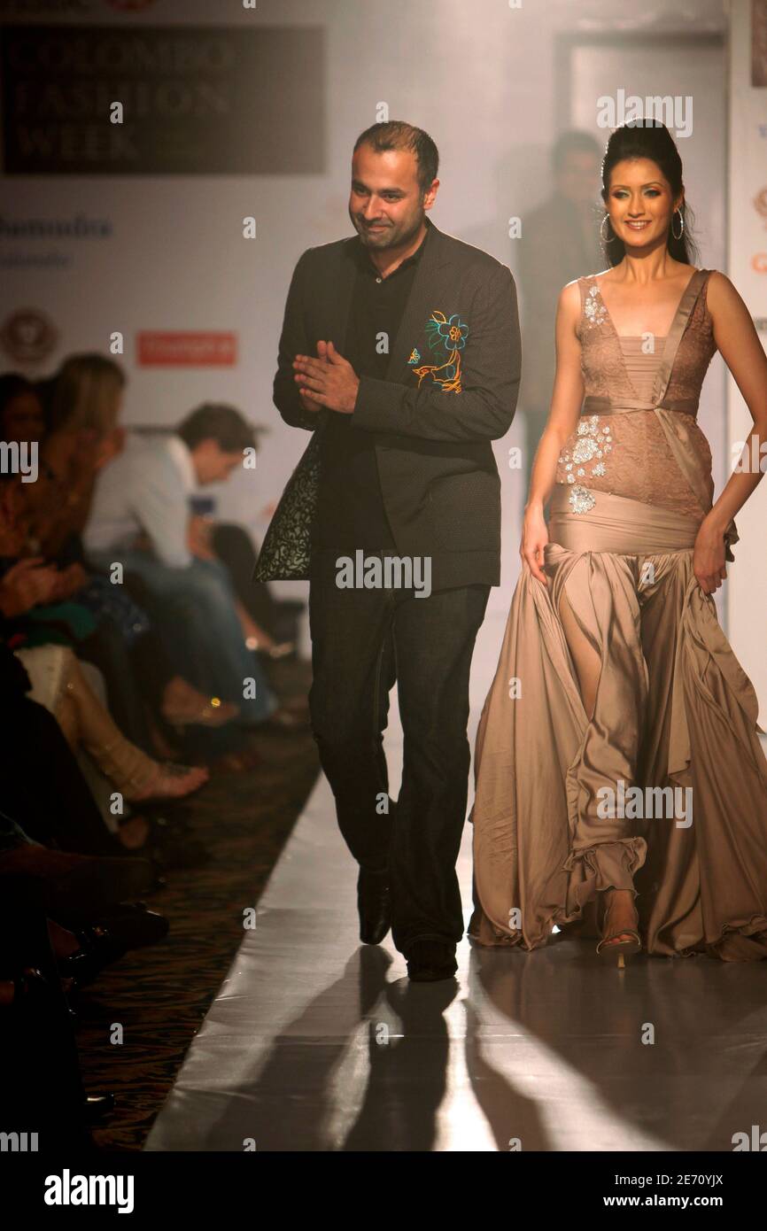 Pakistan fashion designer Deepak 