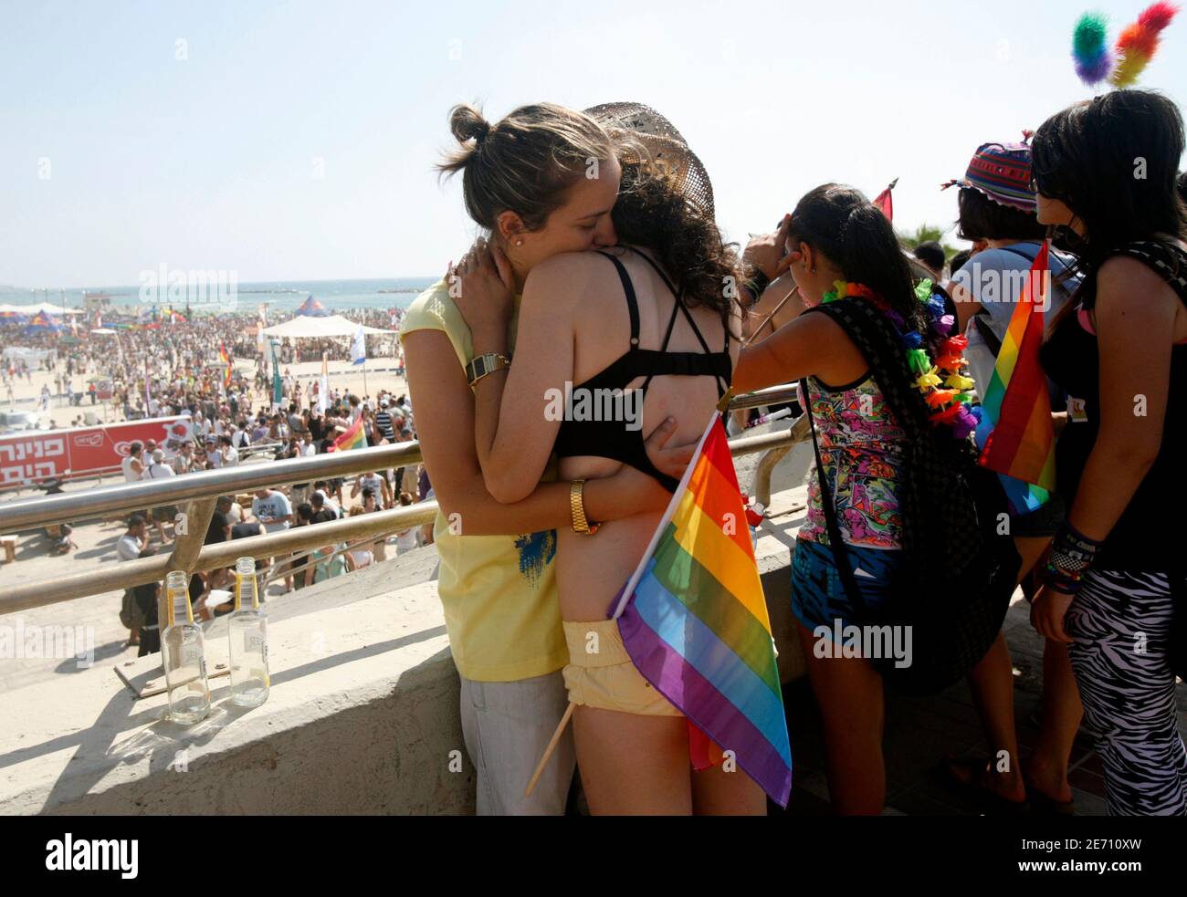 Tel aviv beach gay hi-res stock photography and images - Alamy