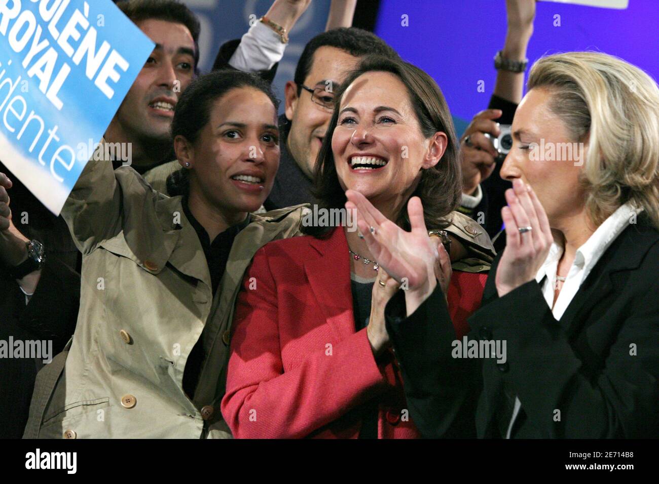 Socialist Candidate For The 2007 Presidential Election Segolene Royal 