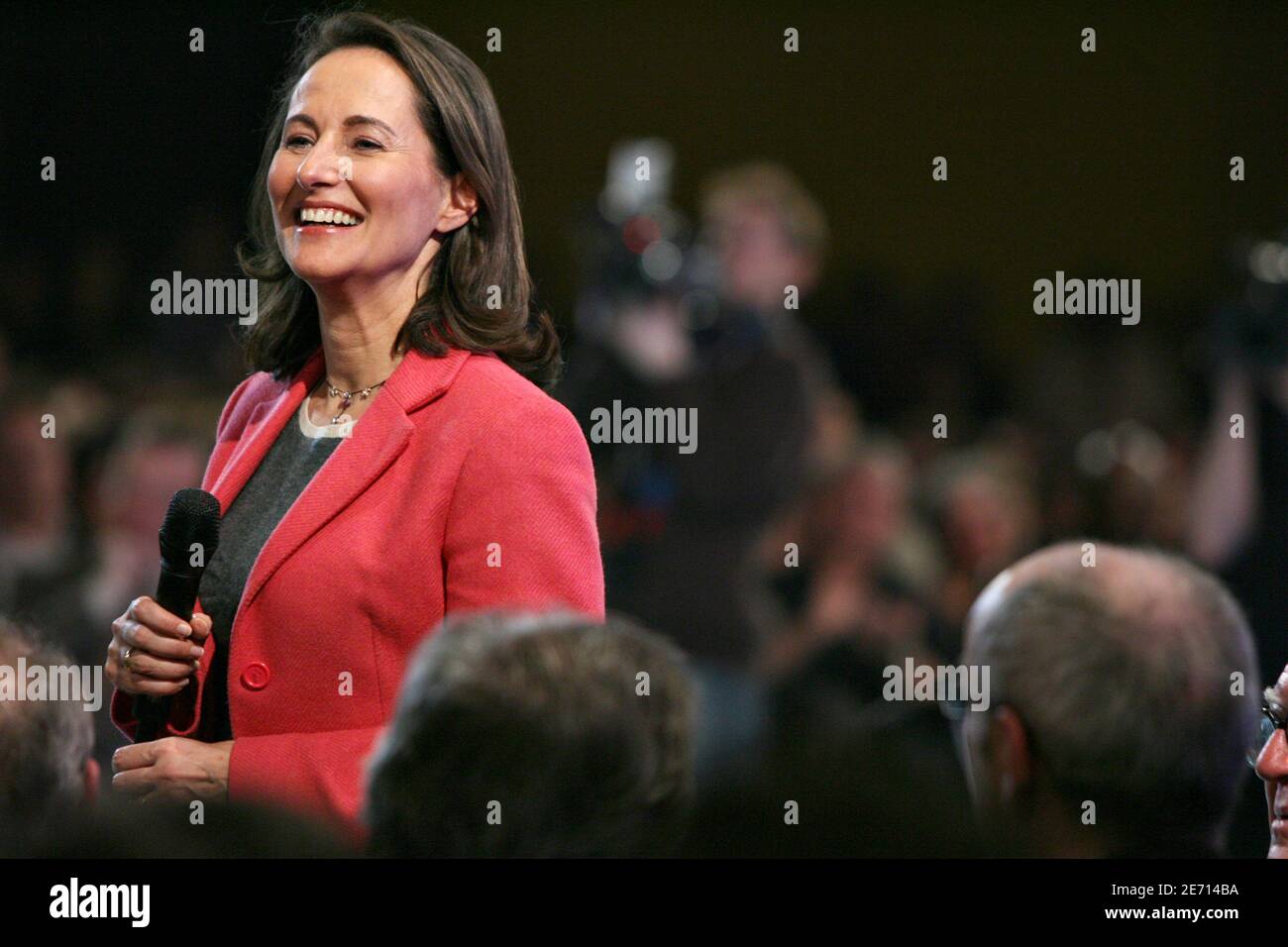 Socialist Candidate For The 2007 Presidential Election Segolene Royal 