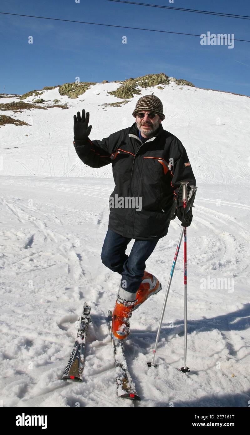 French actor Jean-Pierre Darroussin pictured during the 10th international comedy film festival at l'Alpe d'Huez, France, on January 20, 2007. Photo by Guibbaud-Guignebourg/ABACAPRESS.COM Stock Photo