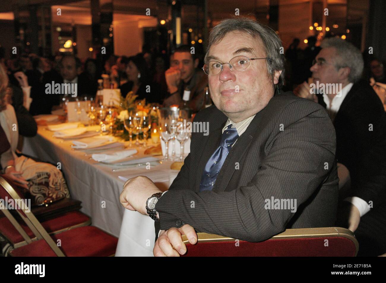 French philosoph Robert Redeker attends the CRIF Annual dinner, held at the Pavillon d'Armenonville in Paris, France, on January 23, 2007. Photo by Thierry Orban/ABACAPRESS.COM Stock Photo