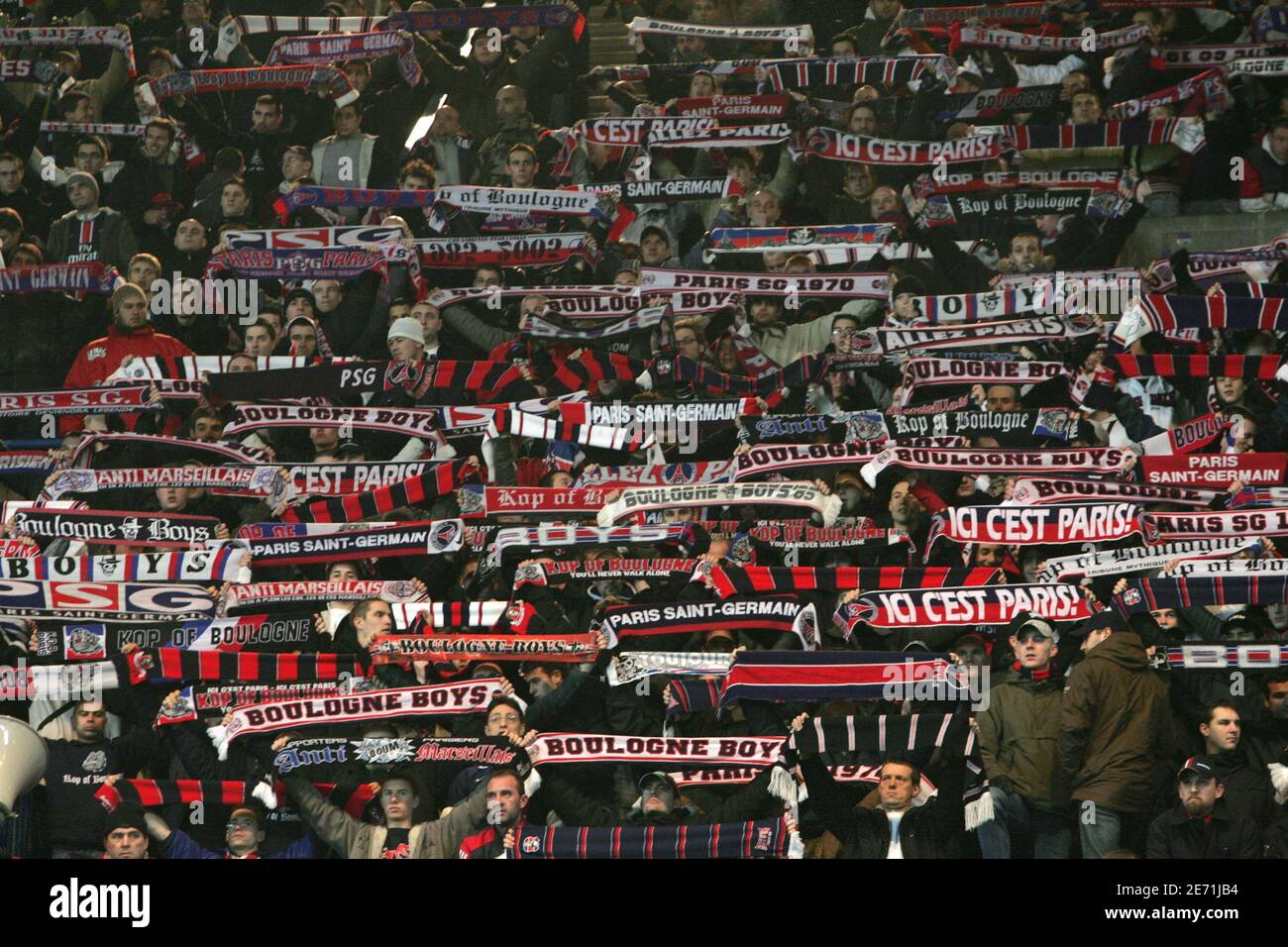 Pack De Stickers Tribune Boulogne – Autocollants Paris Ultra Kop PSG – Foot Hooligan