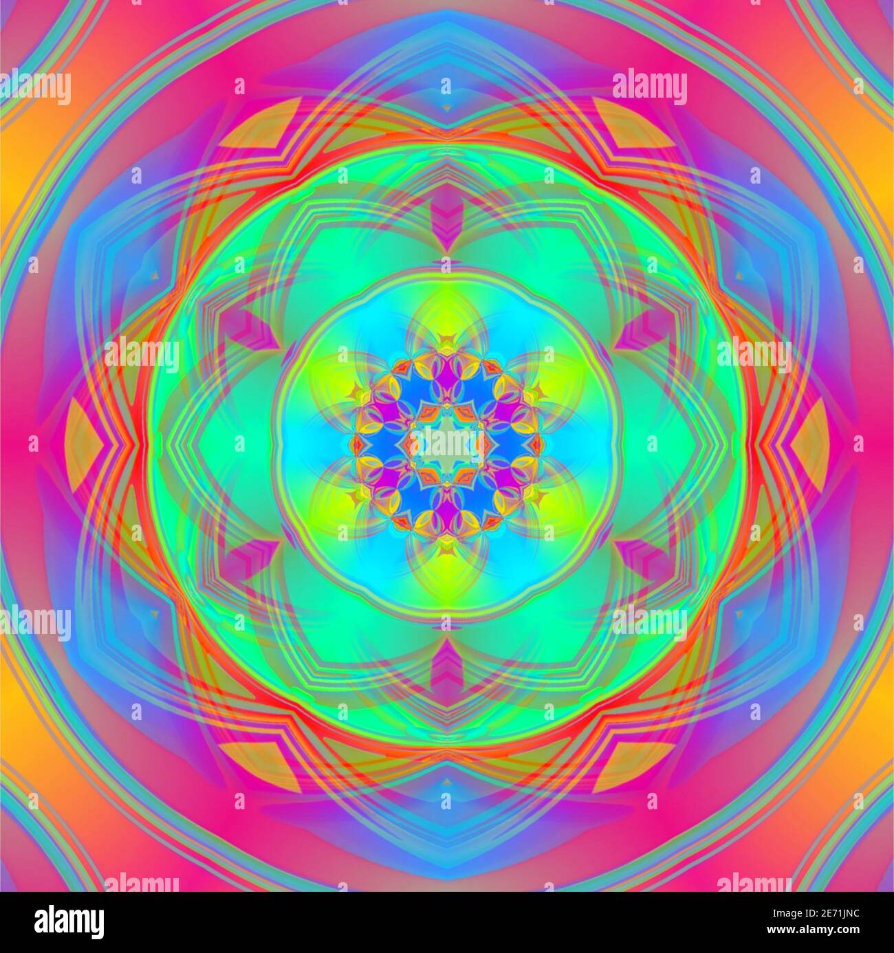 Abstract psychedelic background with rainbow colors Stock Photo - Alamy