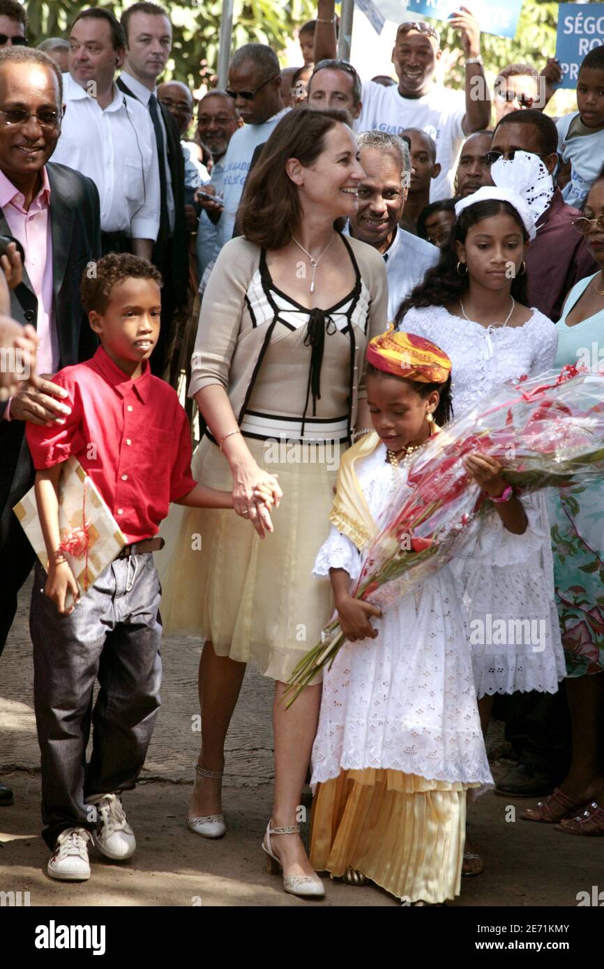 French Socialist candidate for 2007 presidential elections Segolene