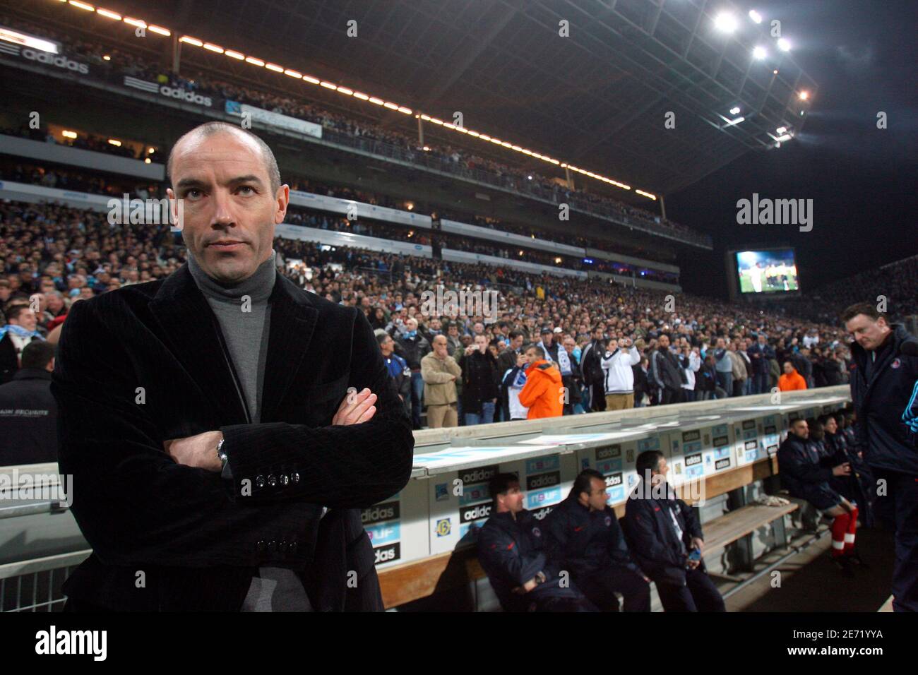 Carte Postale Paul Le Guen - PSG Saison 1997/98