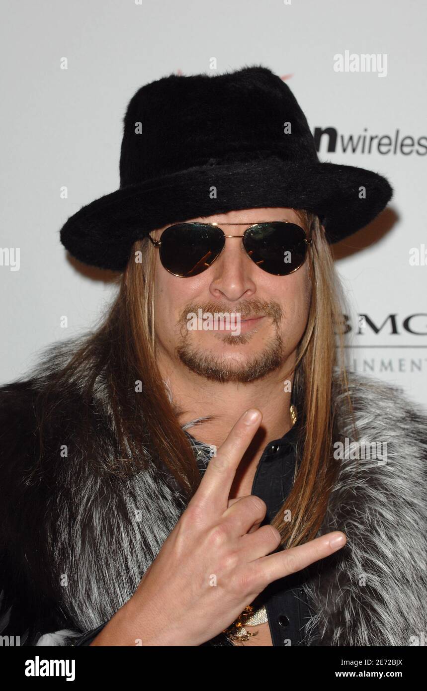 Kid Rock attends the 2007 Clive Davis Pre-GRAMMY Awards Party at the Beverly Hilton Hotel, Los Angeles, CA, USA on February 10th, 2007. Photo by Lionel Hahn/ABACAPRESS.COM Stock Photo