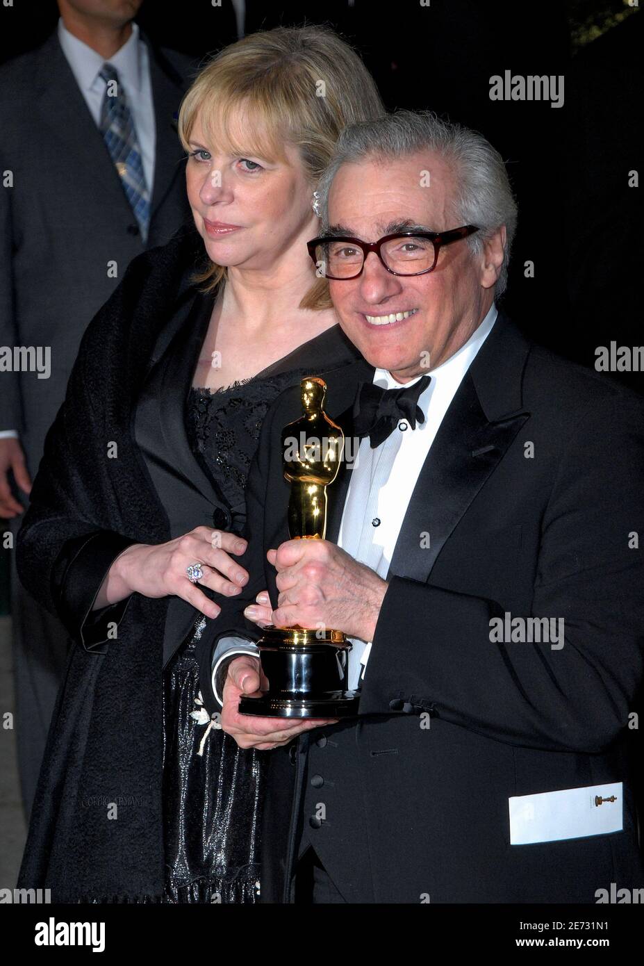 Helen Morris and husband Martin Scorsese attends the 2007 Vanity Fair Oscar Party Hosted by Graydon Carter held, at Morton's in Los Angeles, CA, USA on February 25, 2007. Photo by Hahn-Khayat-Douliery/ABACAPRESS.COM Stock Photo