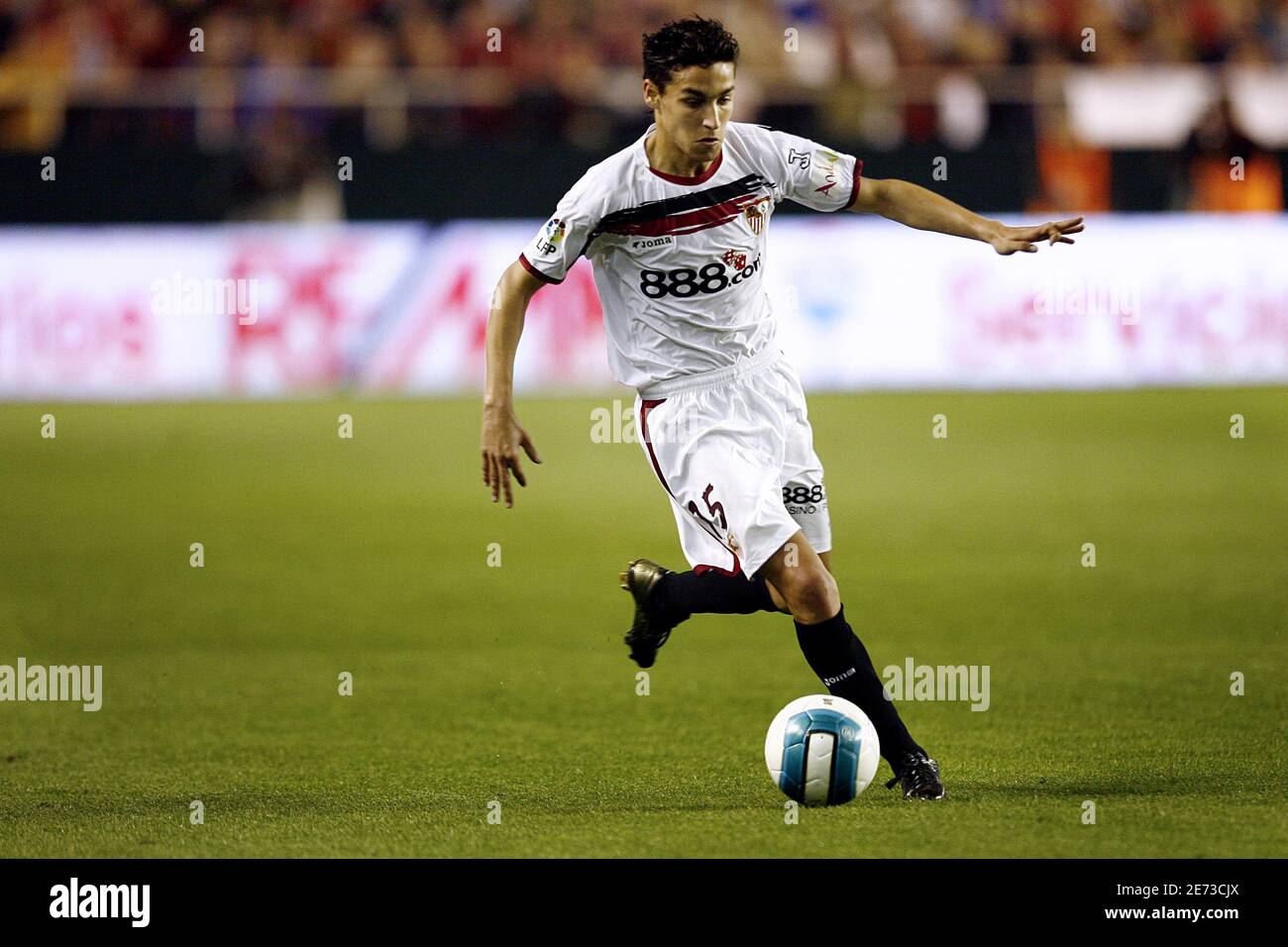 Sevilla's Jesus Navas during the Spanish League match, Sevilla FC