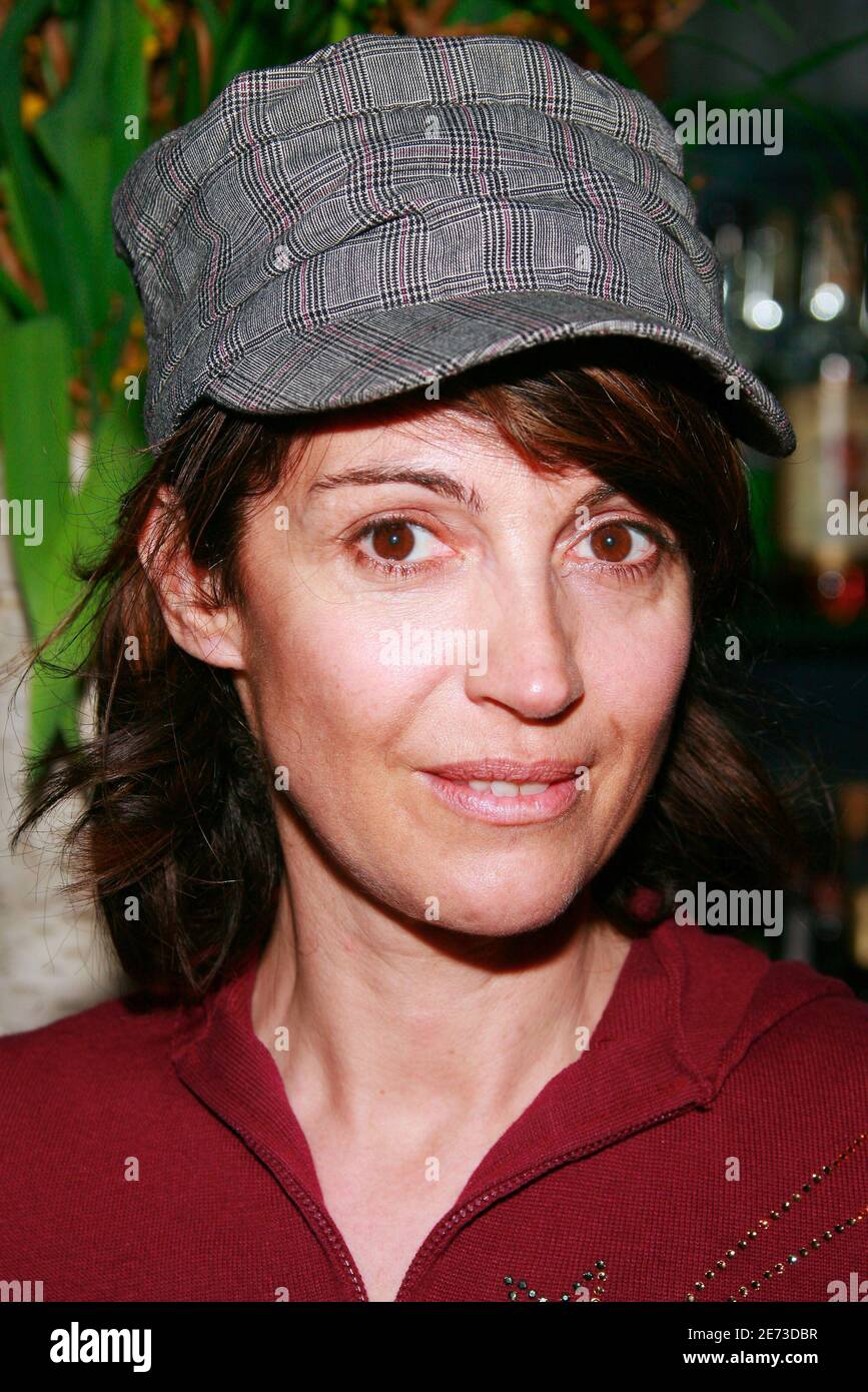 French actress and director Zabou Breitman during Unifrance's 'Rendez-Vous with French Cinema Today' annual showcase held at the Film Society, Lincoln Center, in New York City, NY, USA on March 02, 2007. Photo by Gerald Holubowicz/ABACAPRESS.COM Stock Photo