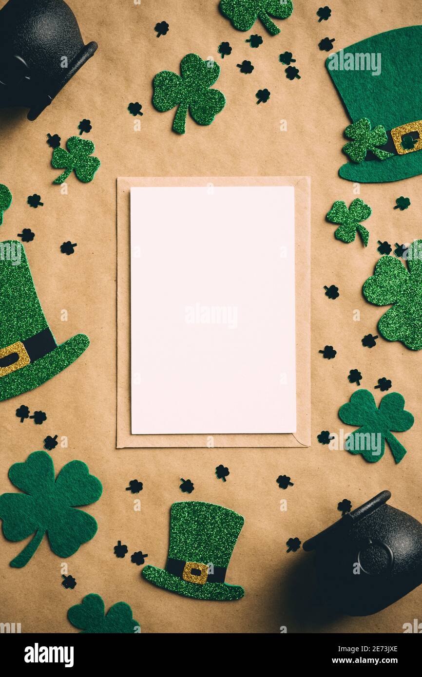 Vertical Saint Patricks Day Banner High Resolution Stock Photography And Images Alamy