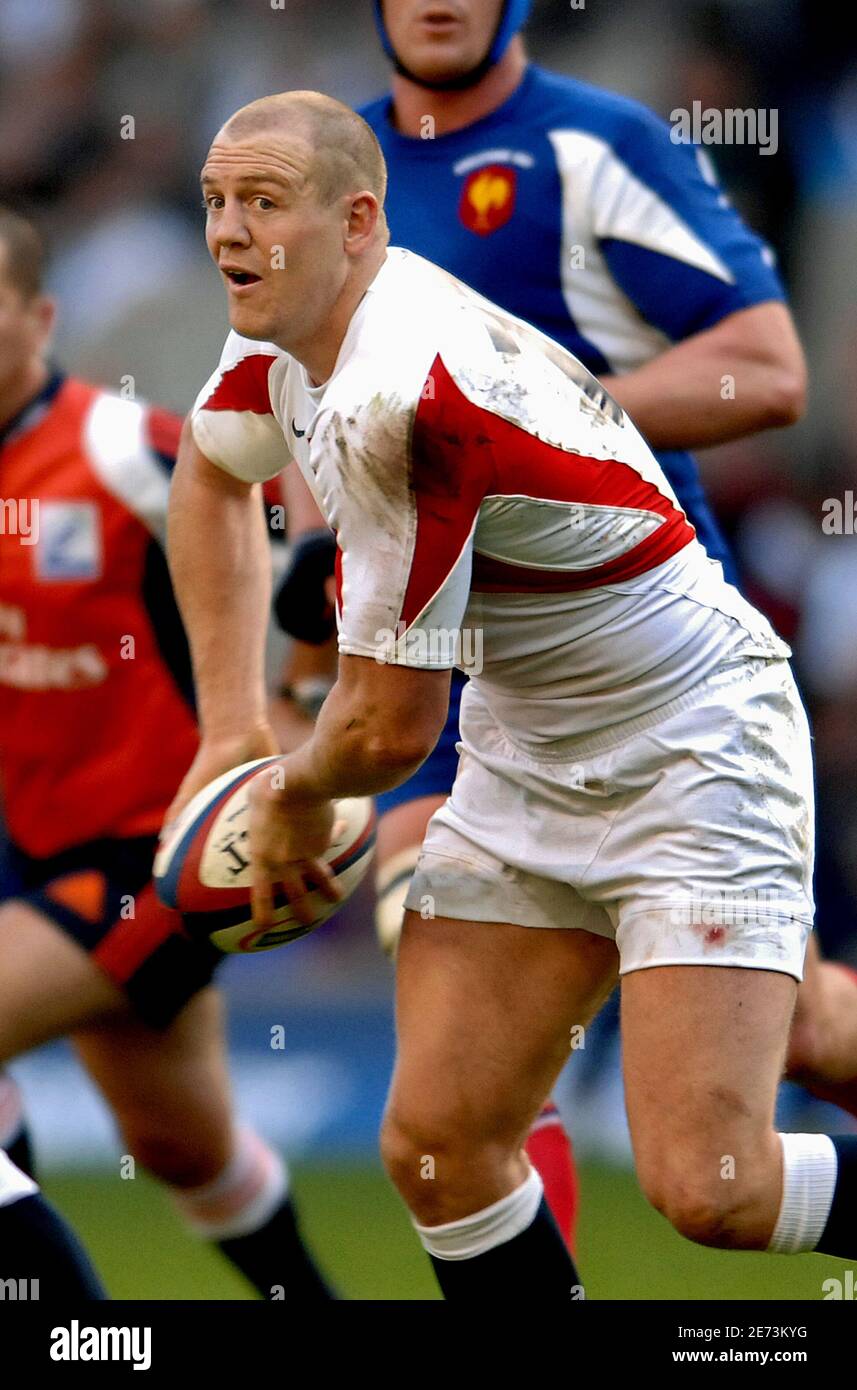 England's Stuart Turner during the Rugby Union, RBS 6 Nations championship  2007 England vs France at Twickenham in London, UK, on March 11, 2007.  England won 28-16. Photo Nicolas Gouhier/Cameleon/ABACAPRESS.COM Stock  Photo - Alamy