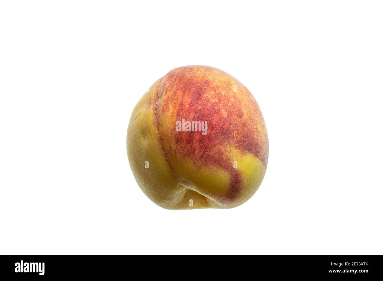 Peach (Prunus persica) fruit Stock Photo