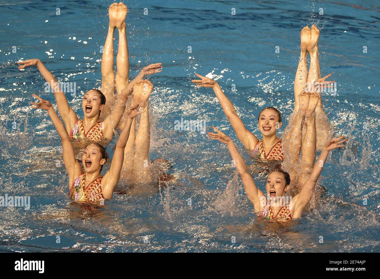 Synchronized swimming china hires stock photography and images Alamy