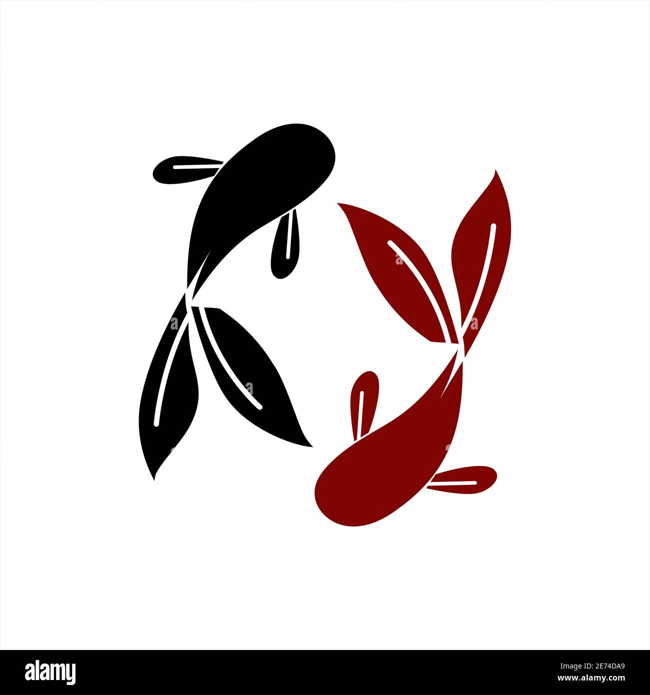 legendary japan koi fish logo, luck, prosperity, and good fortune Stock Vector Image & Art Alamy