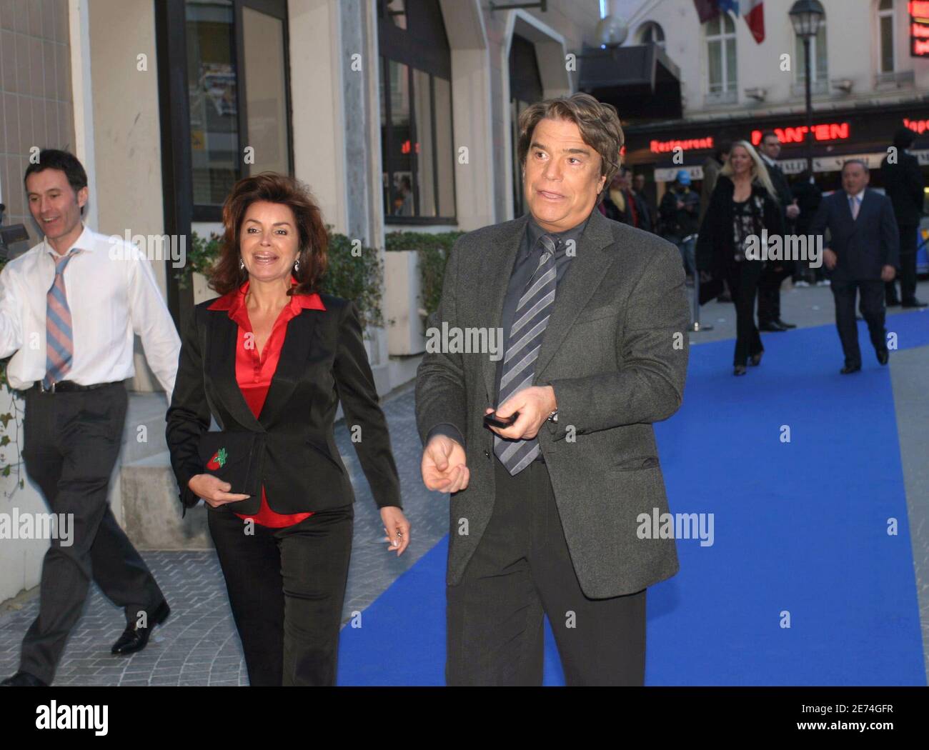 Bernard Tapie And His Wife Attend The Re Opening Party Of The Famous Cabaret Bobino In Paris France On March 26 2007 Photo By Thierry Orban Abacapress Com Stock Photo Alamy