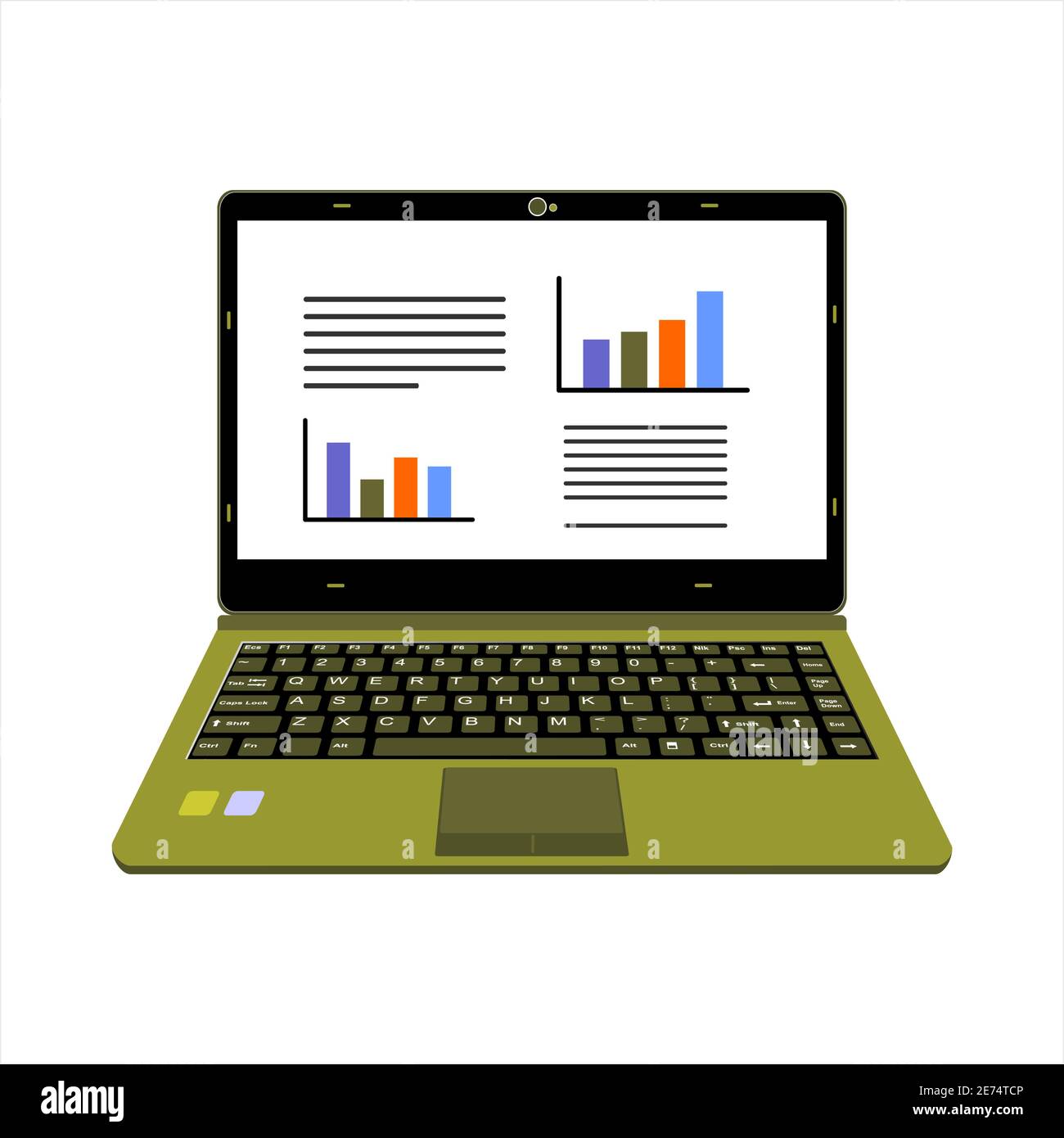 University data laptop graph hi-res stock photography and images - Alamy