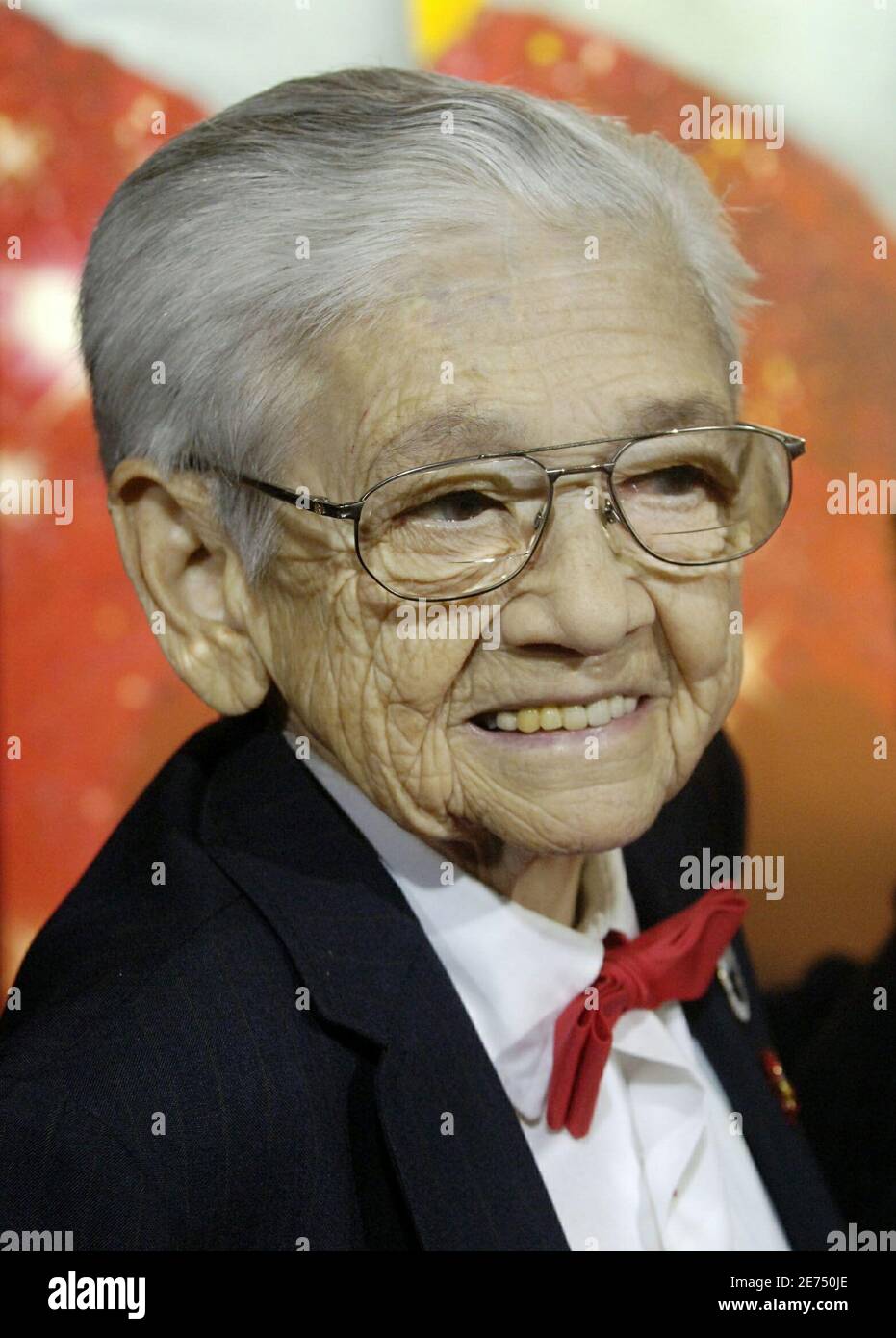 Mickey Carroll, one of nine remaining original "Munchkins" from "The Wizard  of Oz," arrives at the "Ruby Red Slipper" DVD gala screening event at the  Academy of Motion Picture Arts and Sciences