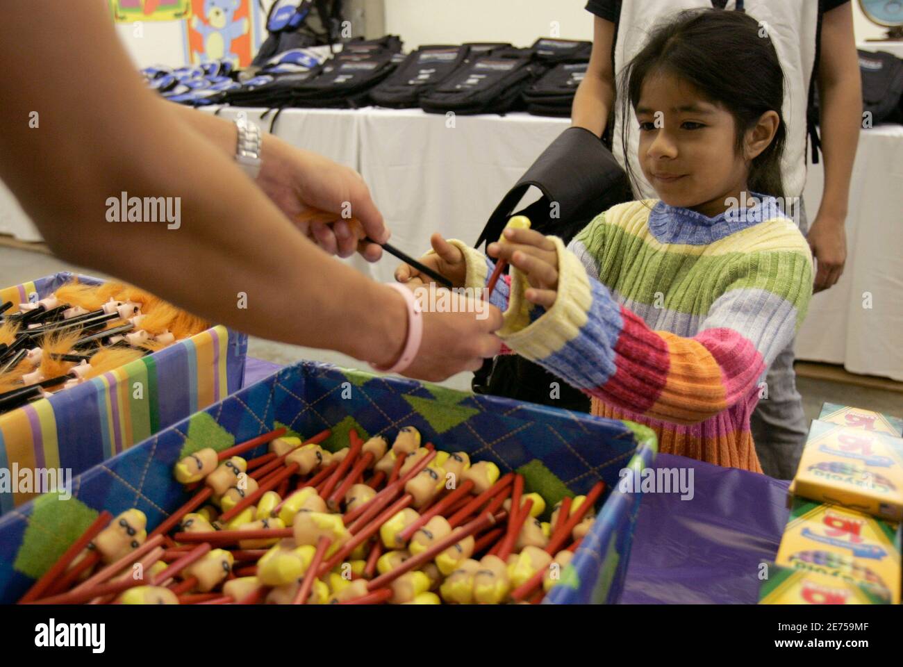School supplies for low families hires stock photography and