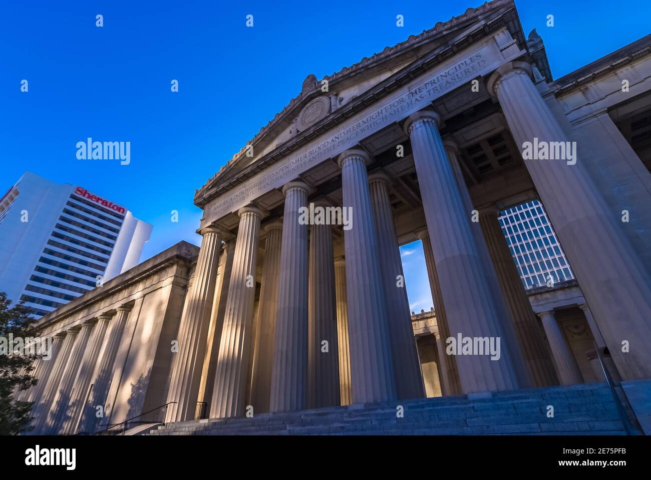 Nashville Government Building at Odd Angle Stock Photo