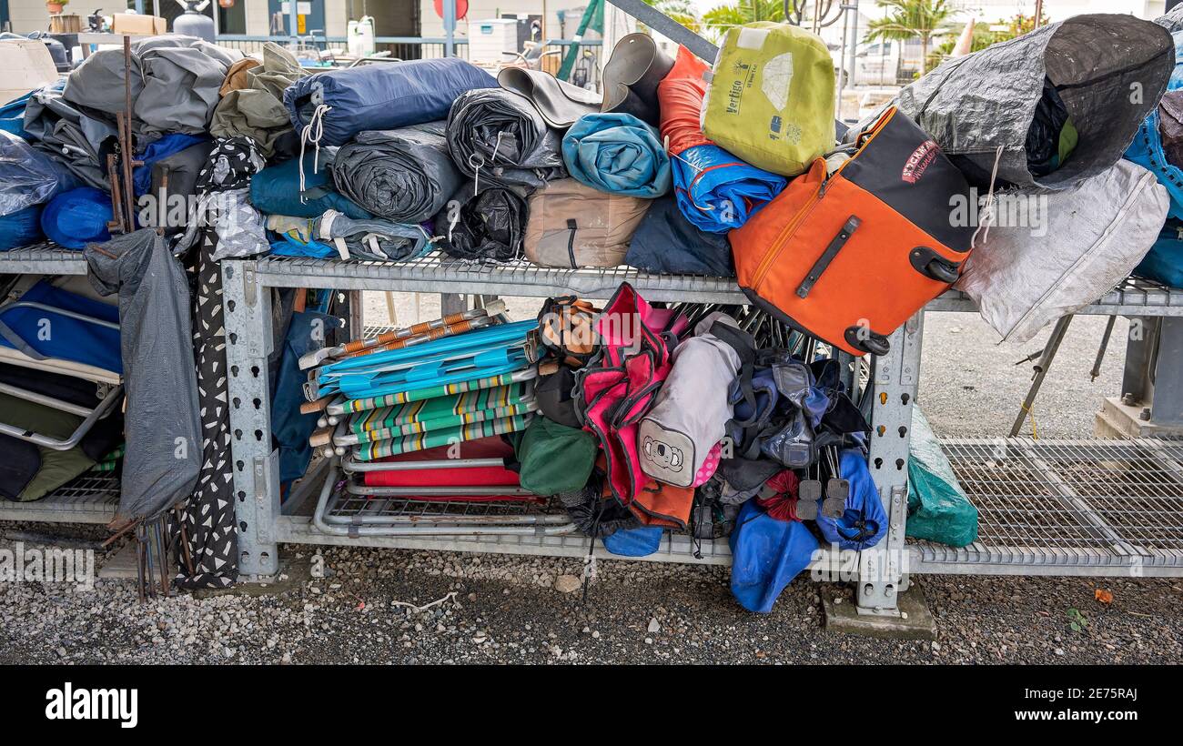 Mackay, Queensland, Australia January 2021 Folding chairs for sale