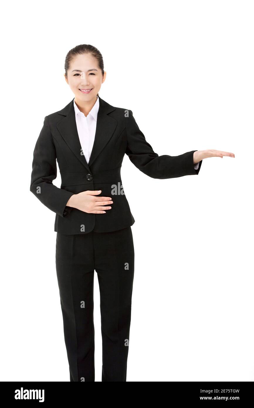 Oriental woman in business high quality photo Stock Photo