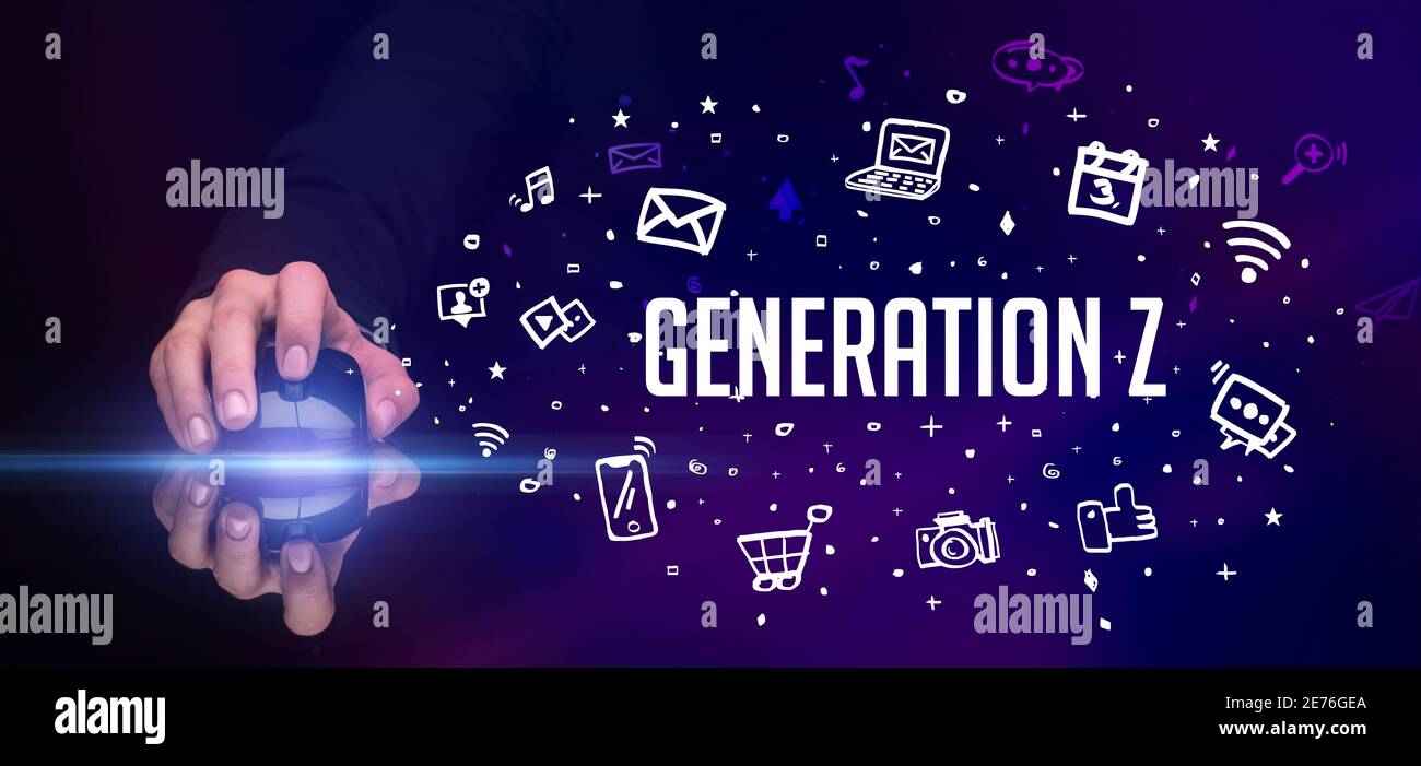 Generation z conceptual hires stock photography and images  Alamy