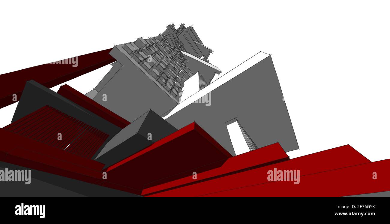 Commercial architectural drawing, cad hi-res stock photography and ...