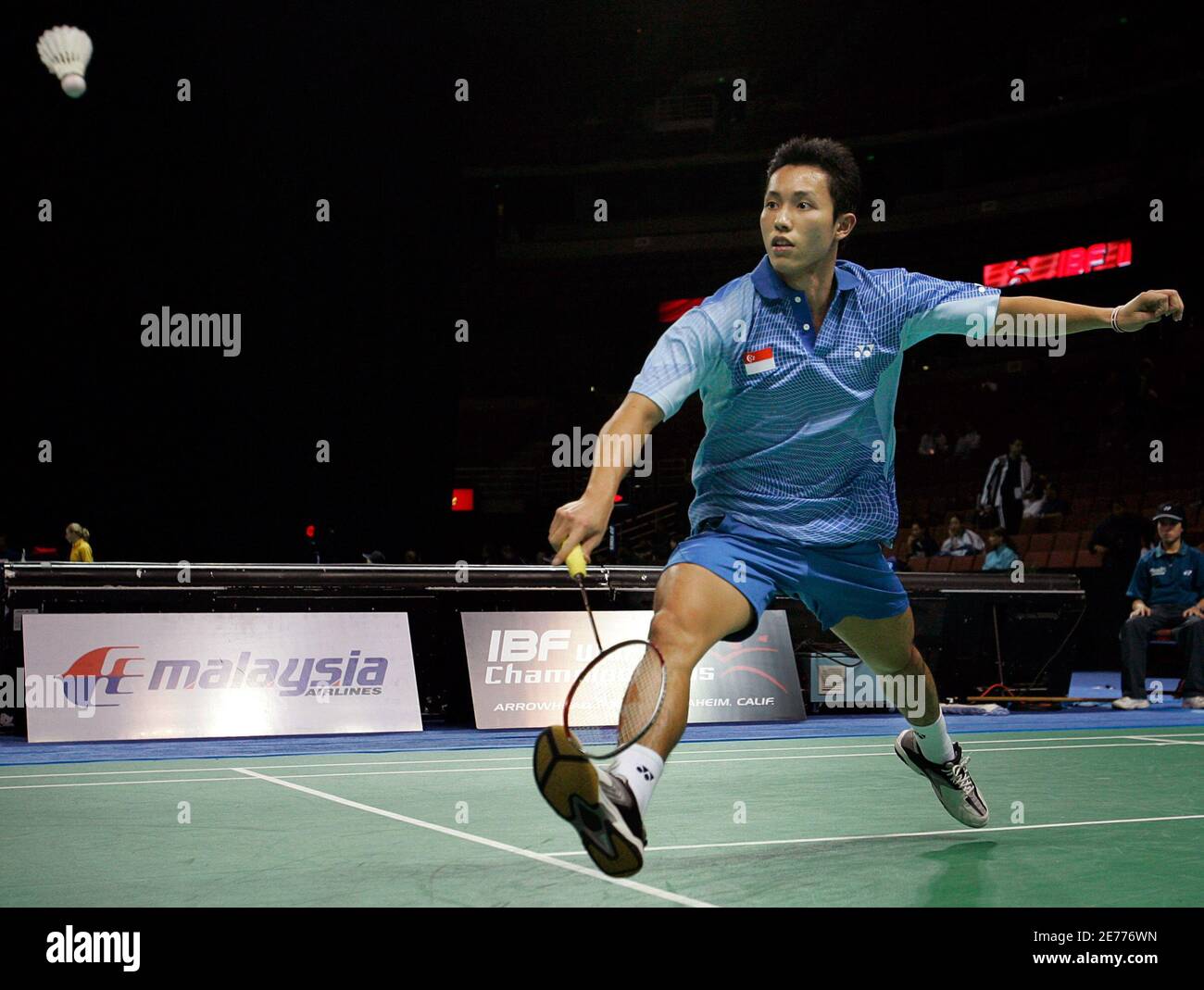Singapores ronald susilo in action hi-res stock photography and images -  Alamy