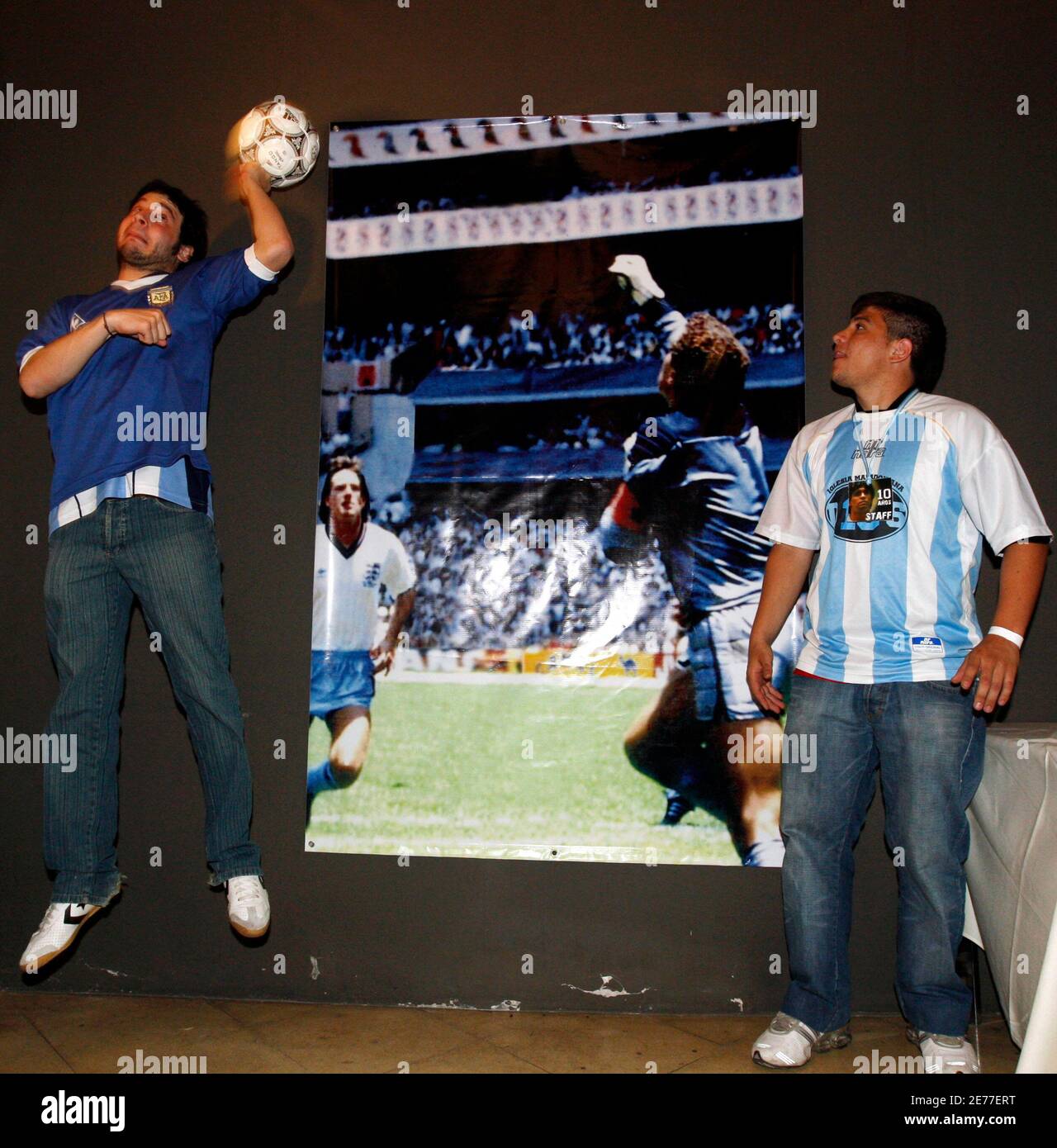 Hand Of God Goal High Resolution Stock Photography And Images Alamy