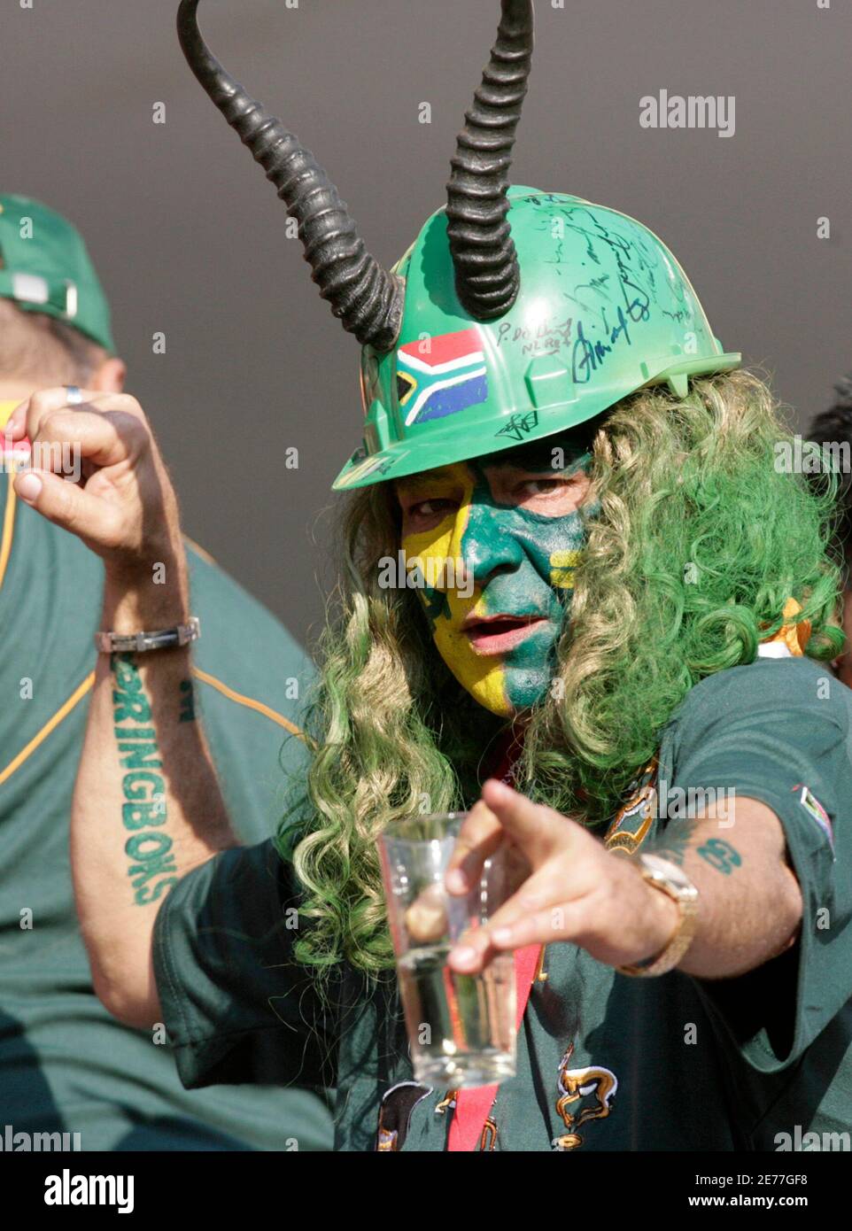 Springbok Rugby Fans High Resolution Stock Photography and Images - Alamy