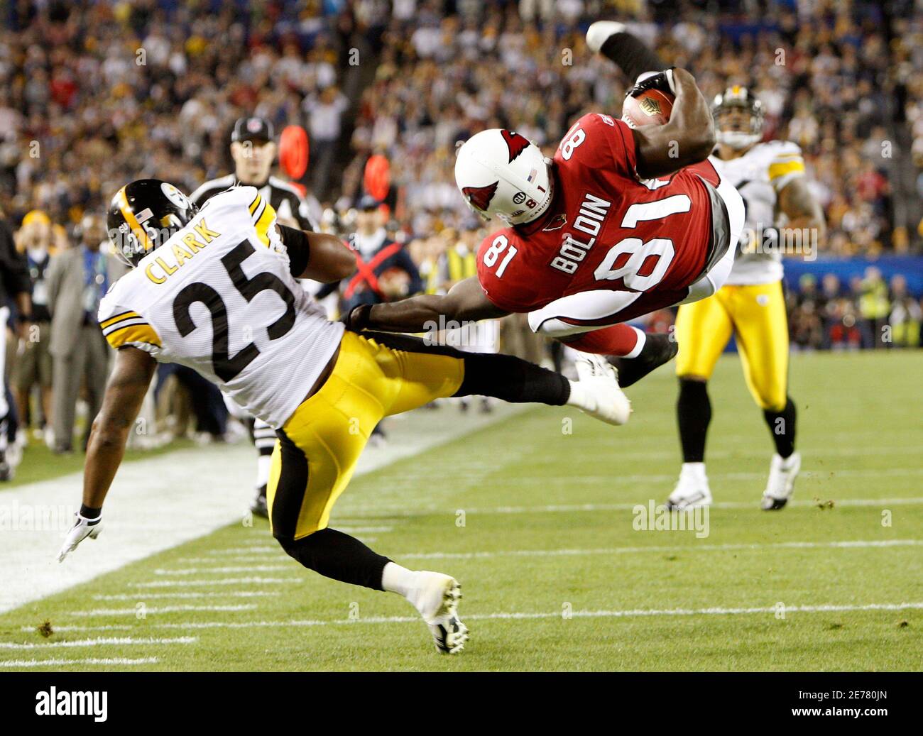 Super bowl xliii ryan clark hi-res stock photography and images - Alamy