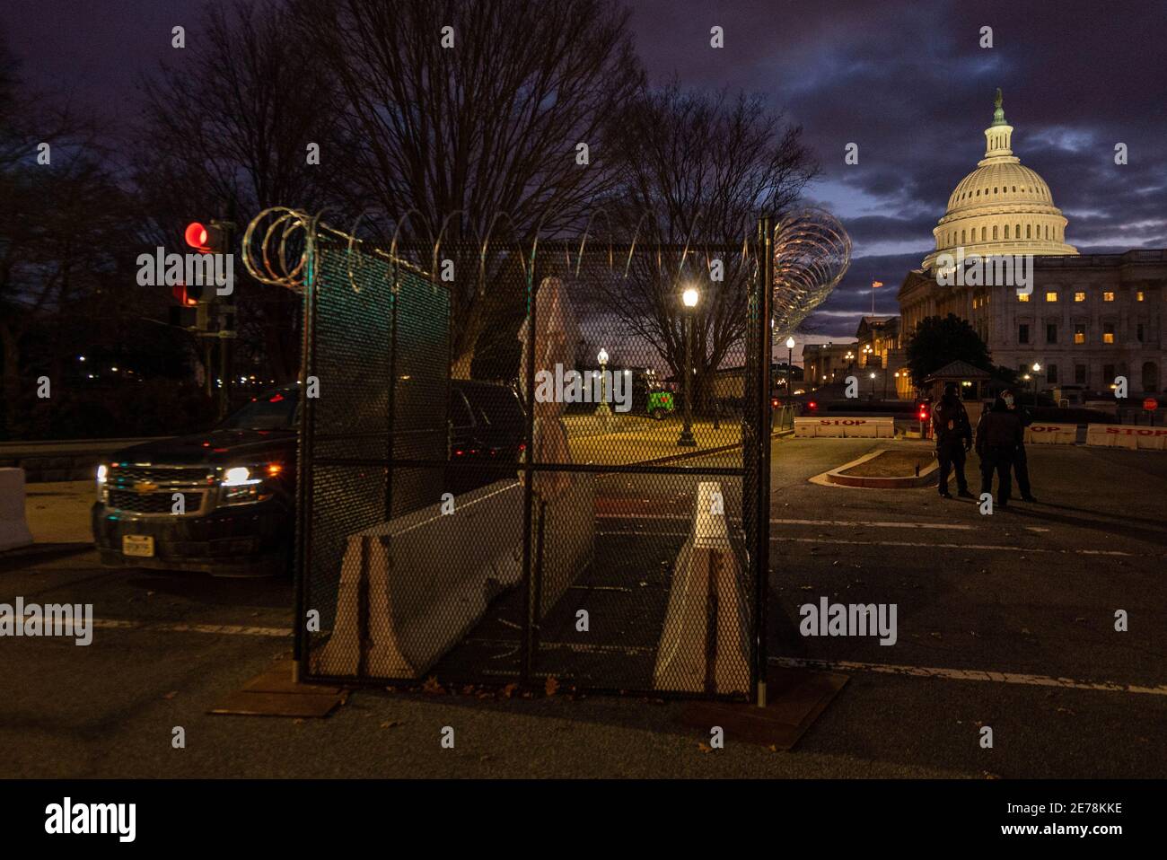 Washington, United States. 29th Jan, 2021. Non scalable security