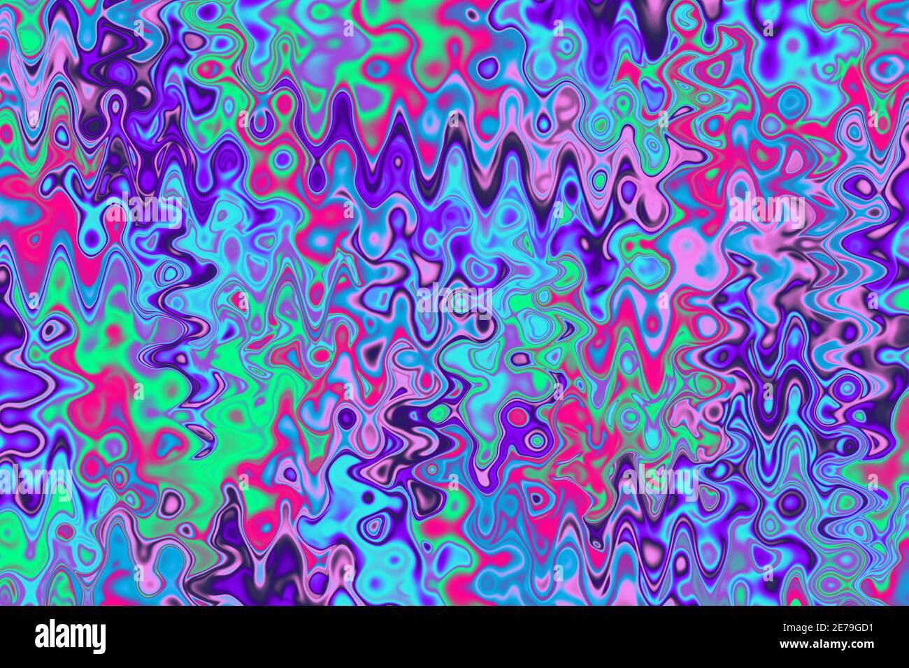 An abstract wavy psychedelic background image Stock Photo - Alamy